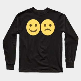 Drama- emoji Long Sleeve T-Shirt